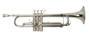 Oxford silver trumpet
